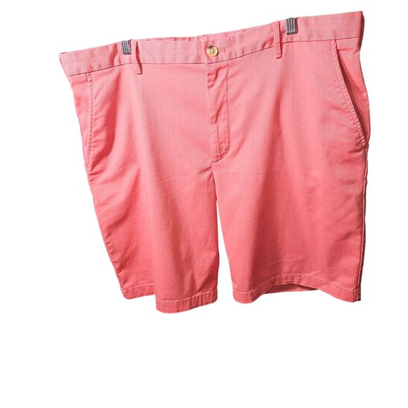 Izod Saltwater Stretch Coral Chino Shorts 38/9.5 - Picture 1 of 5